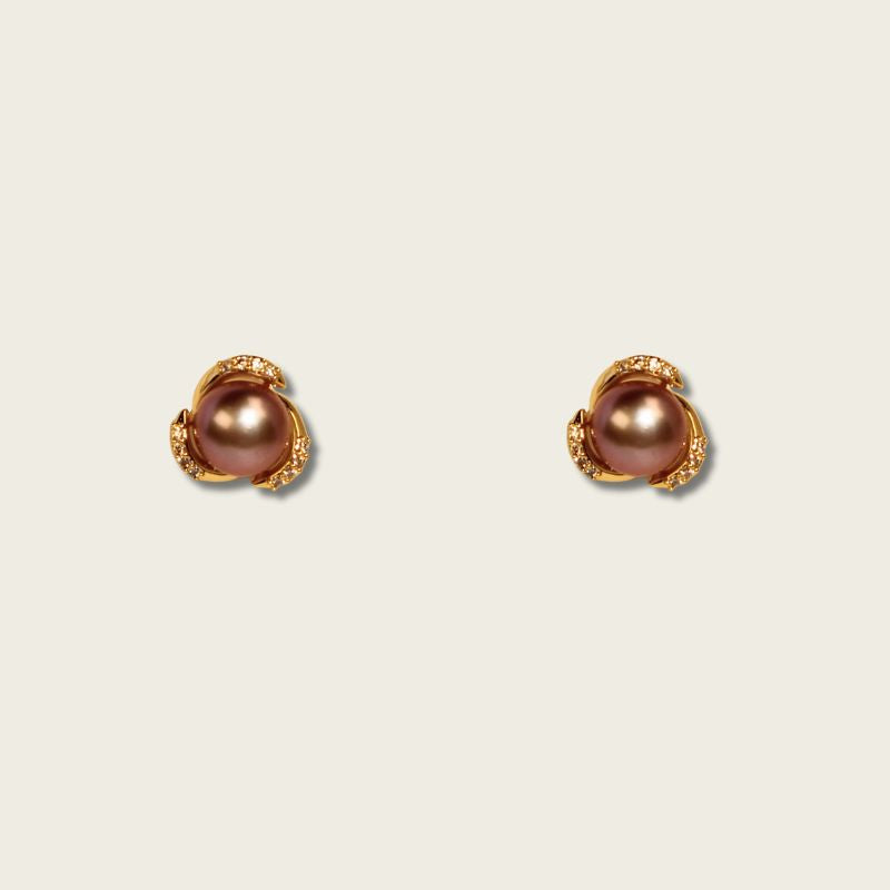 Pendientes de Perla Eternidad
