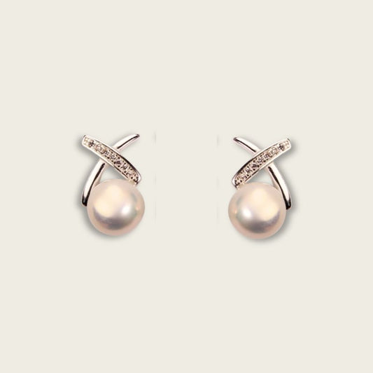 Pendientes Perla Floria