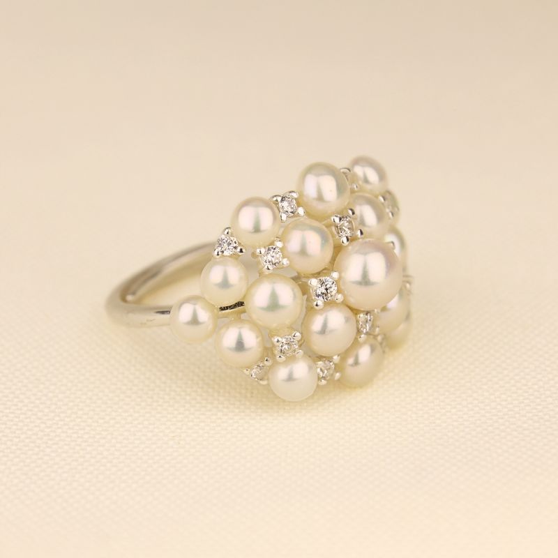 Anillo Plata Mini Perla