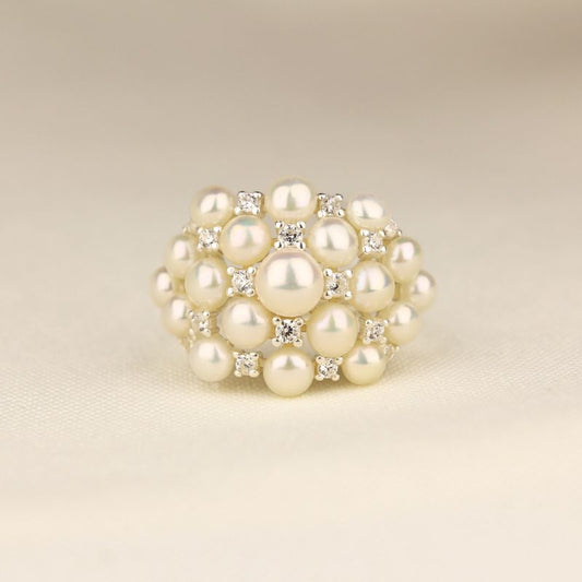 Anillo Plata Mini Perla